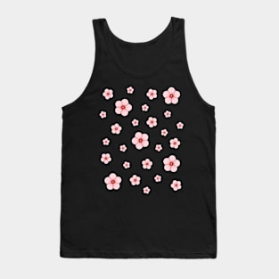 Cherry Blossom Pattern Tank Top